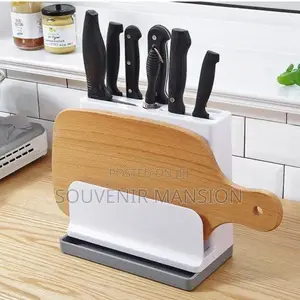Cutting Board Holder Knife