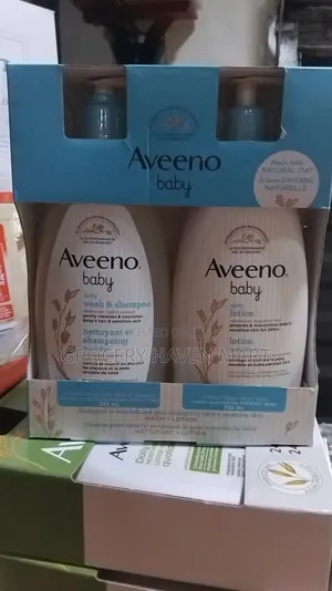 Aveeno Baby Daily Care Set, Wash, And Lotion 532ml