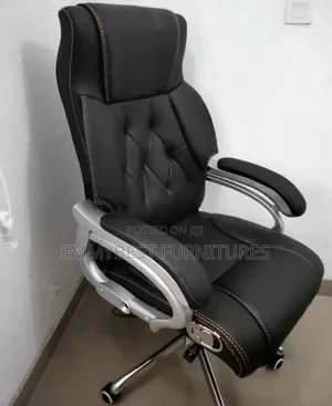 Newly Designed Leather Office Chair, Reclining.