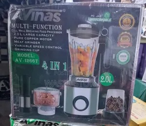 Avinas 4-in-1 Multi-Function Blender, Model Av-1266t
