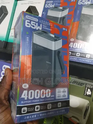 Remax Fp-3 40000mah Power Bank- 65w