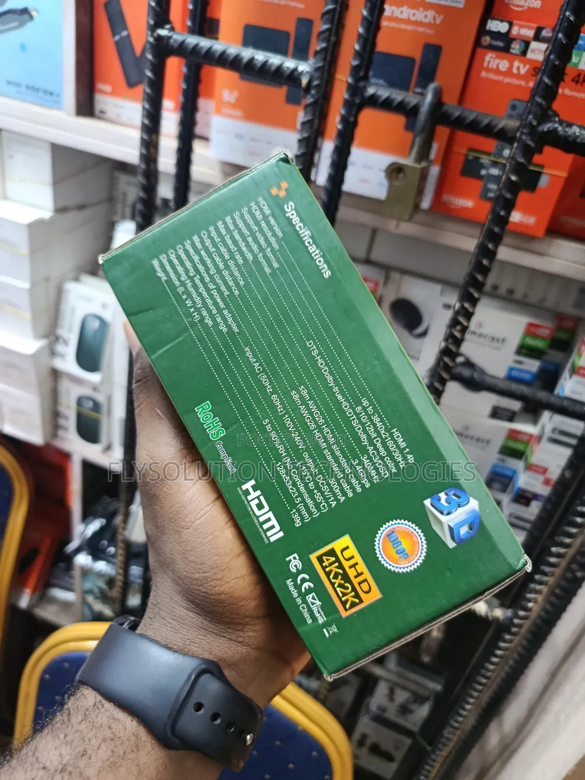 2 Port Hdmi 1x2 Splitter