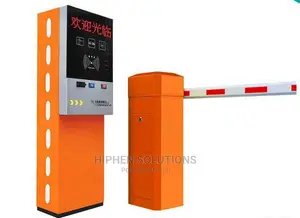 Access Control Boom Barrier Gate With Ticket Payment System