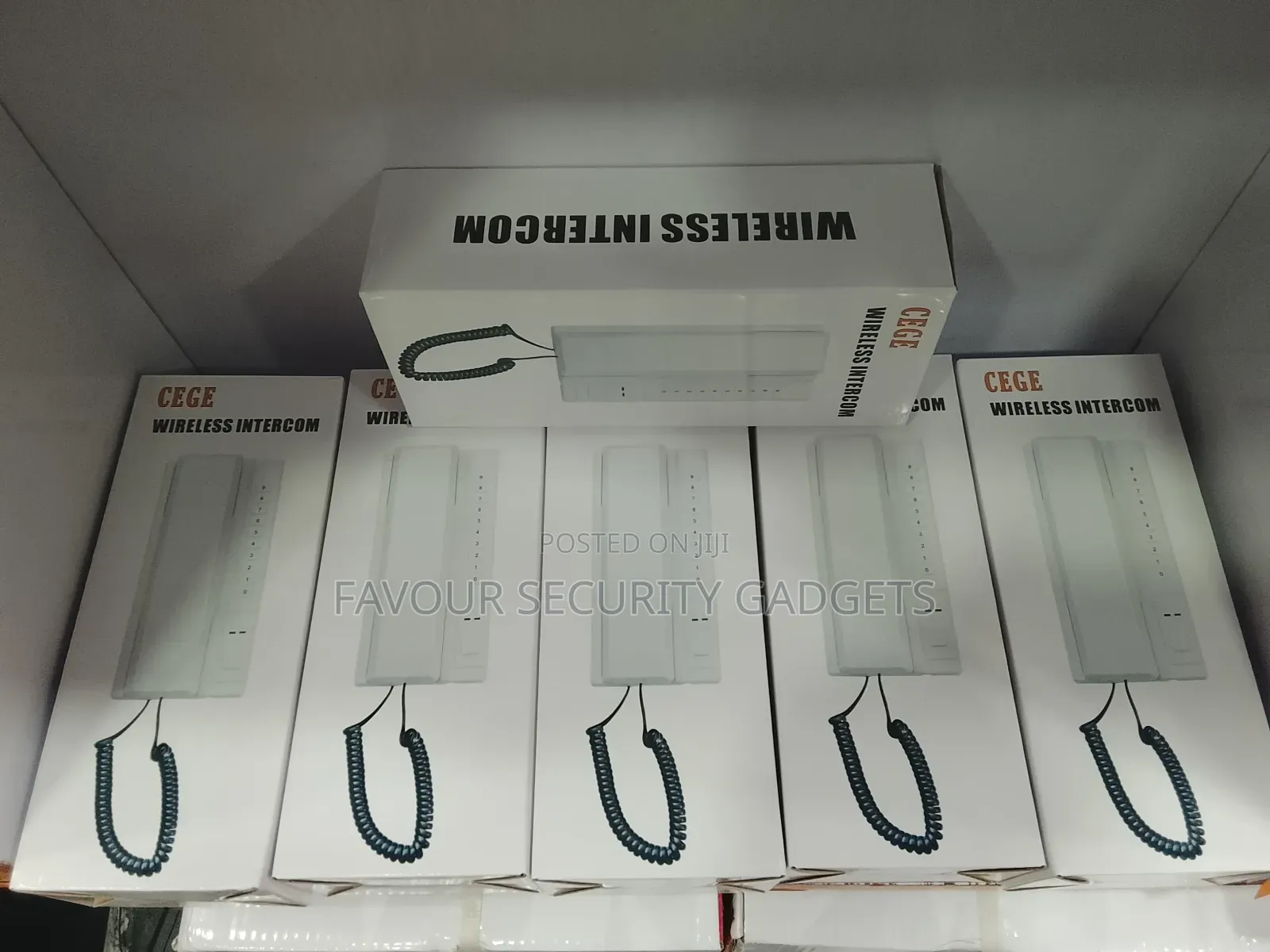 Wireless Non Display Intercom System 6pcs