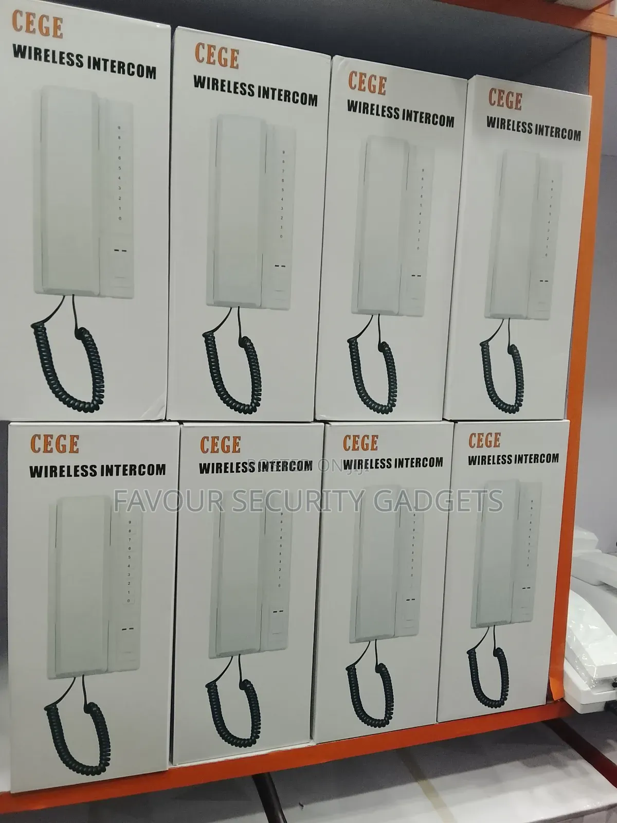 Wireless Intercom Telephone System Non Display 8pcs