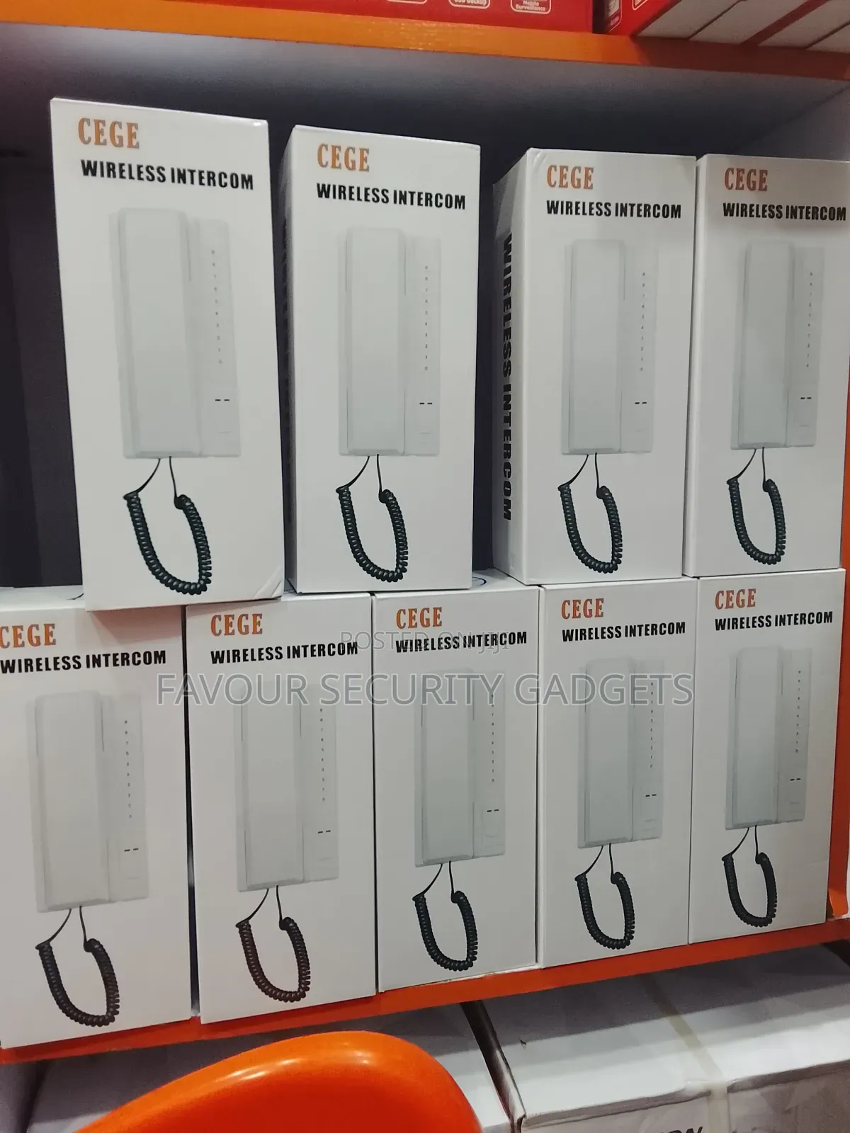 Wireless Intercom Telephone System Non Display 9pcs