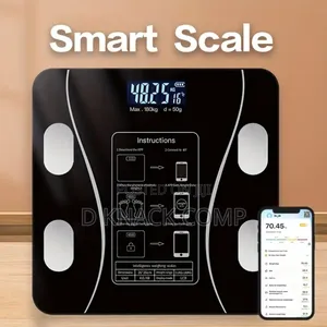 Rechargeable Digital Smart Body Fat Scale With Bluetooth App