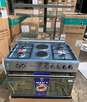 Maxi Style 60*90 (4+2) Inox Gas Cooker