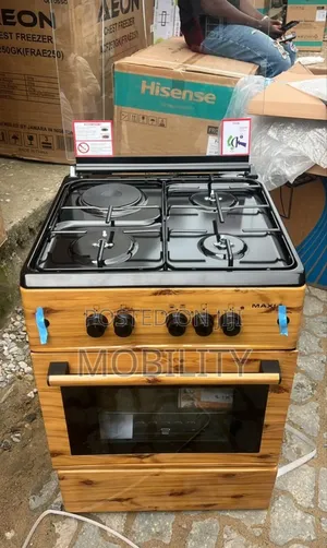 Maxi 6060(3+1) Wood Gas Cooker