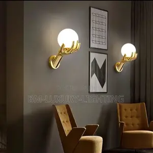Modern Creative Hand-Palm Chandelier for Living Room