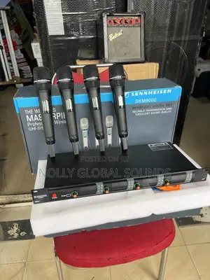 Sennhieser Skm9000 4-Channels Wireless Handheld Microphone (Long Range