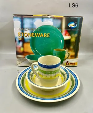 4pcs Dinner Set Consist of 1 Plate 1 Bowl 1