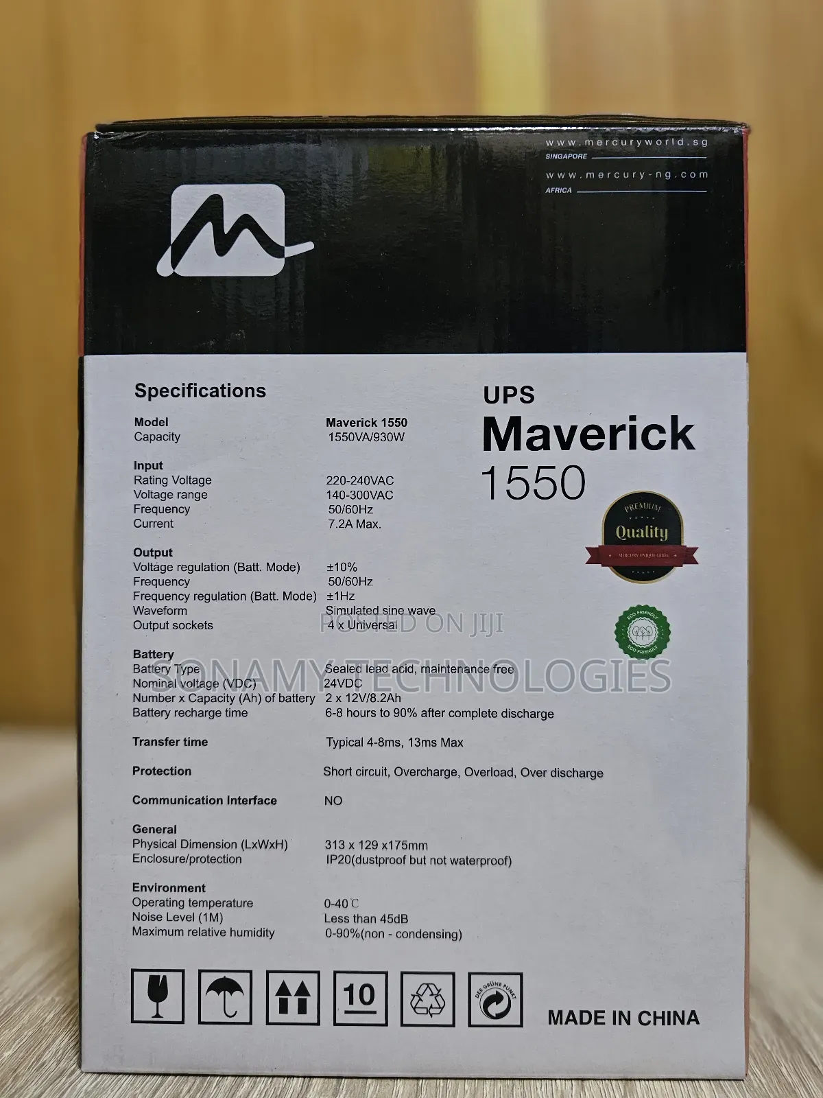Mercury Maverick 1.5kva Ups