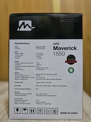 Mercury Maverick 1.5kva Ups