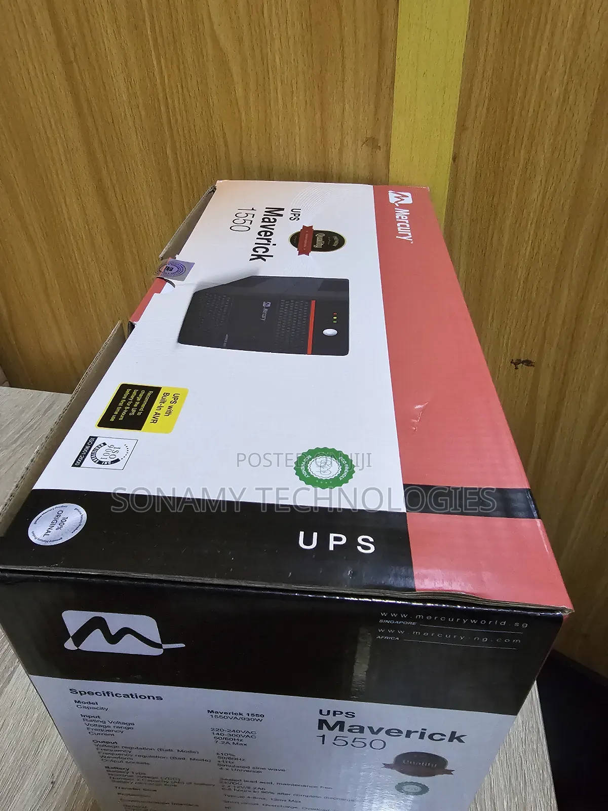 Mercury Maverick 1.5kva Ups