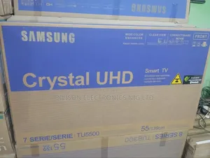 High Quality Samsung 55" Crystal Smart Tv