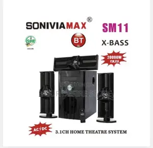 Sonivia Powerful Bluetooth Home Theater With Extra Bass