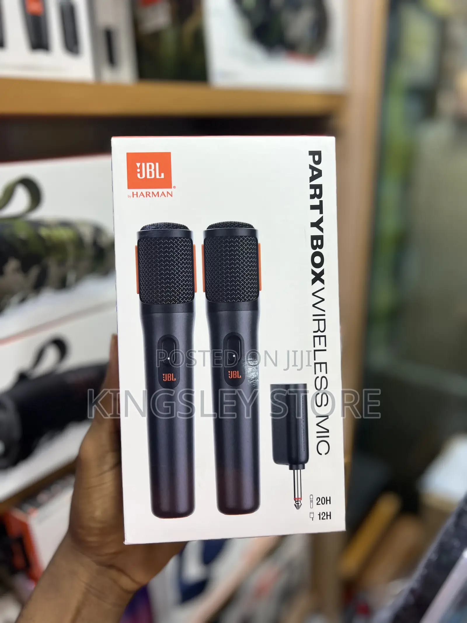 JBL Partybox Wireless Mic - 2x Digital Wireless Microphones