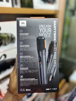 JBL Partybox Wireless Mic - 2x Digital Wireless Microphones