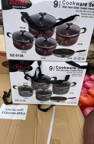 Dzire Non Stick Pot/Cookware Set With Frying Pan