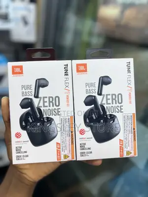 JBL Tune Flex - True Wireless Noise Cancelling Earbuds (Black)