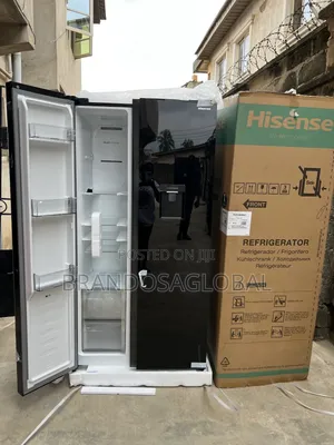 Fast Freezing Hisense 529l Side by Side Fridge With Water Dispenser
