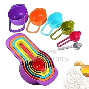 6 Pieces Plastic Measuring Cup Spoin
