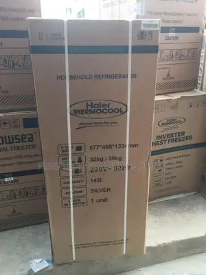 Original Haier Thermocool Double Door Refrigerator 145liters