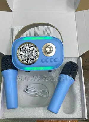 Karaoke Mic and Mini Speaker