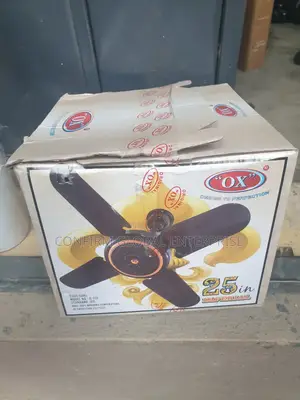 25" Ox Cieling Fan Short Blade