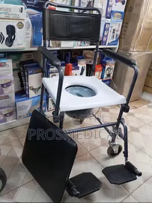 Commode Wheelchair | Pusher