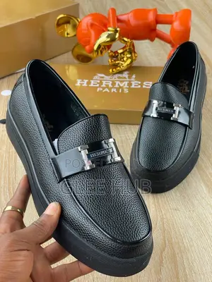 Matte Hermes Loafers