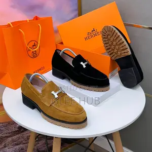 Suede Hermes Corporate Shoes