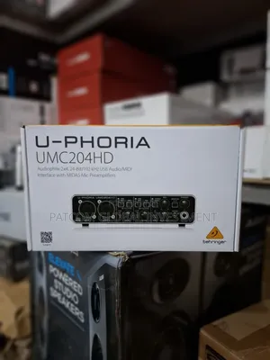 Behringer Studio Soundcard Umc204hd