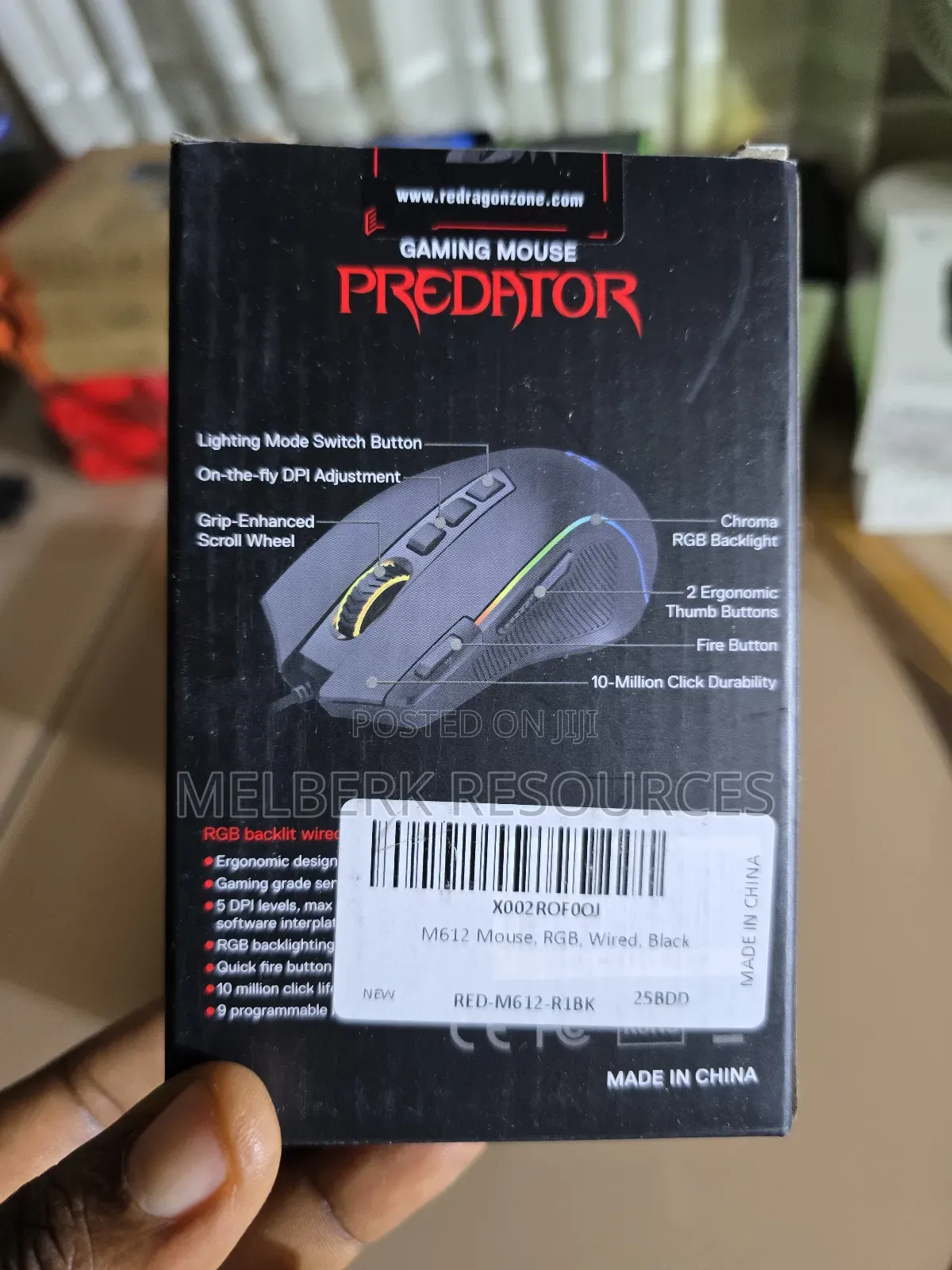 Redragon M612 RGB Wired Gaming Mouse