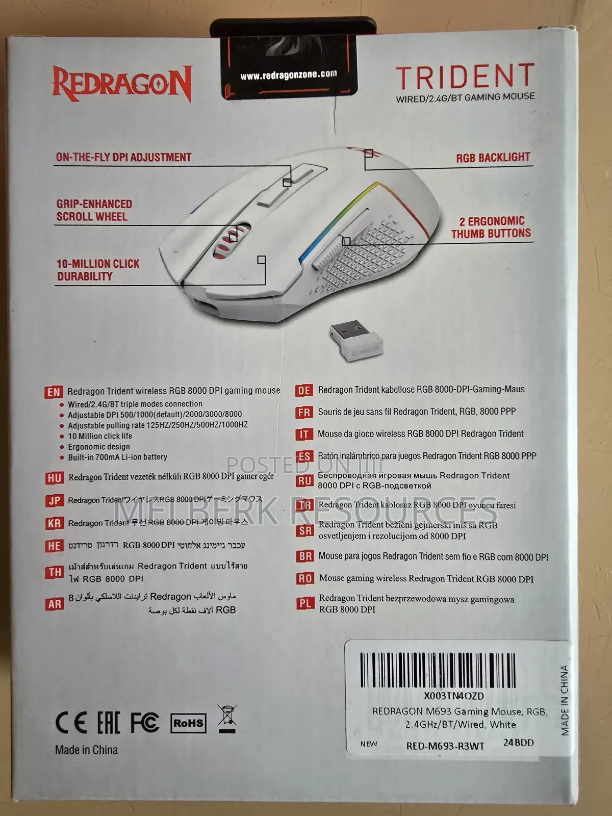 Redragon Wireless Gaming Mouse