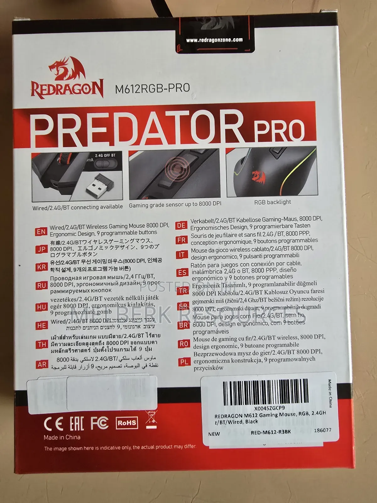 Redragon Wireless Gaming Mouse