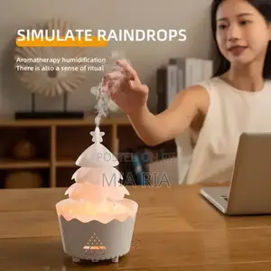 Rotating Lucky Tree Aromatherapy Humidifier