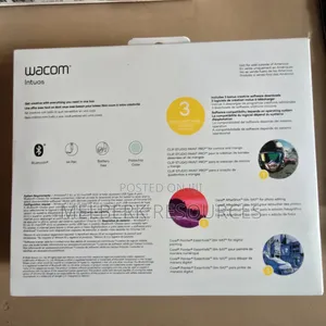 Wacom Intuos Small Bluetooth Graphics Drawing Tablet