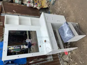 Dressing Table With Light and Stool