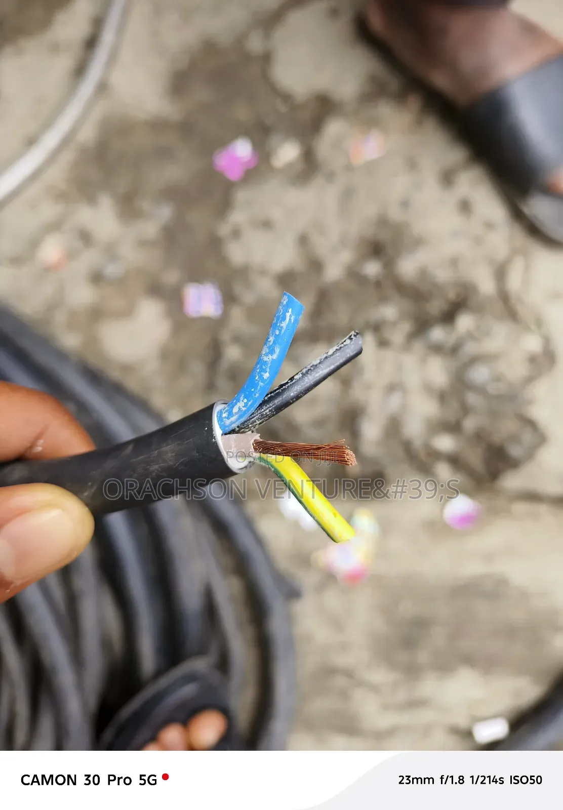 4core 2.5m2 Flexible Wire