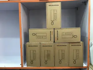 Long Range Wireless Intercom Phone With Display 7pcs