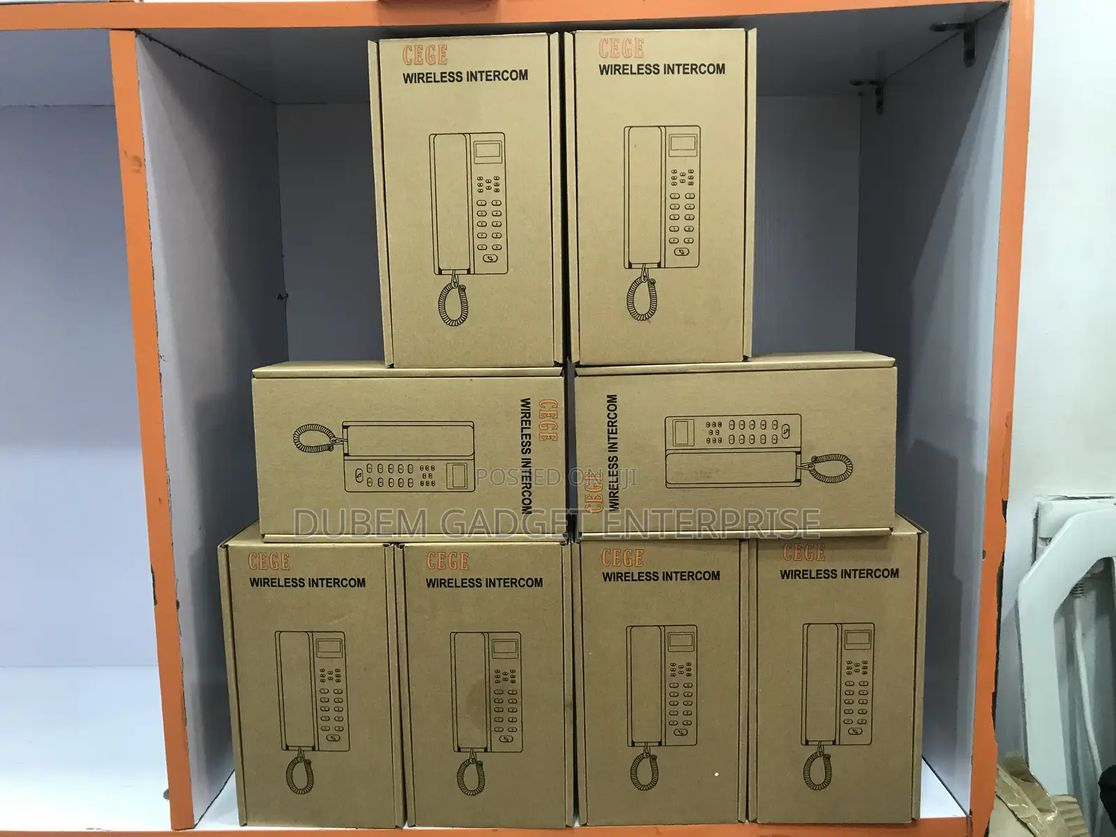 Wireless Intercom Phone With Display 8pcs