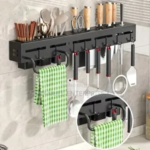 Kitchen Cutlery-knife-spoon Rack - Wall Mounted