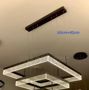 60cm + 40cm Square Shaped Chandelier
