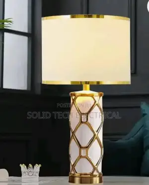 Golden Table Lamp