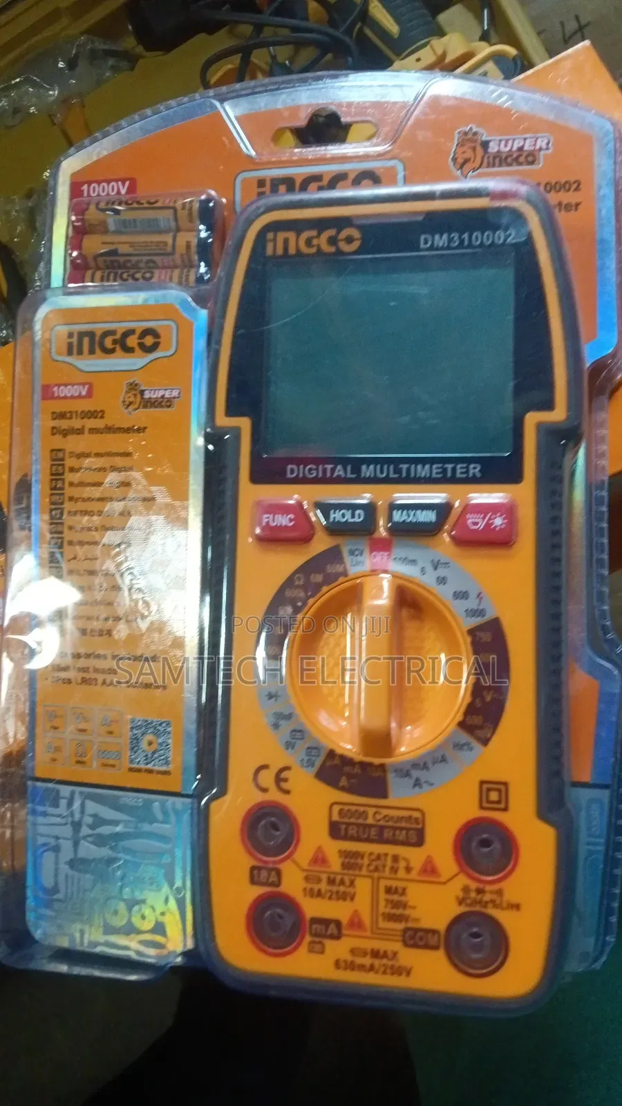 1000v Ingco Digital Multimeter