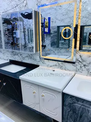 Luxury Cabinet With Led Mirror