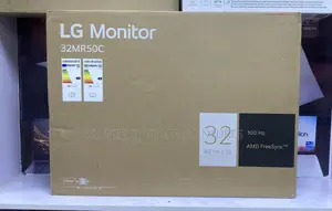 Lg 32” Curved Monitor