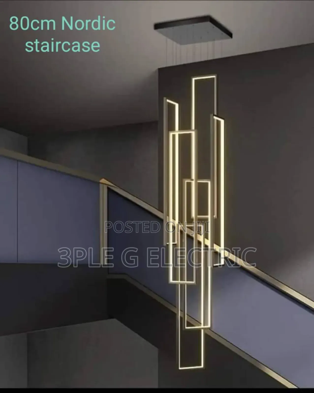 80cm×250cm Luxury Void Chandelier